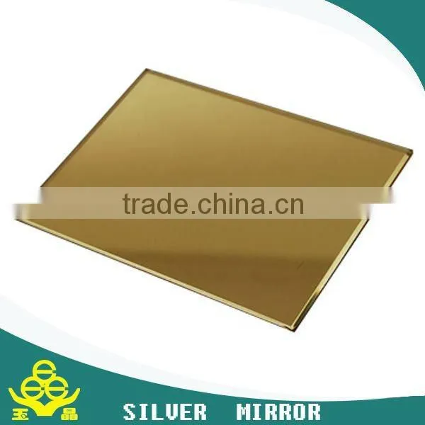 4mm oval shape bronze mirror glass China exporter