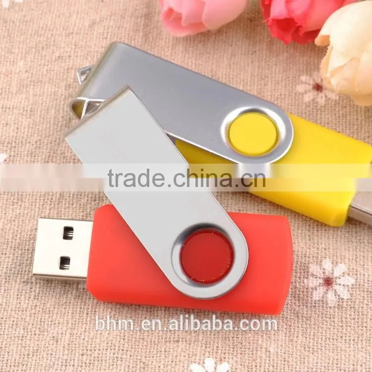 Hot sale metal usb flash memory drive with free logo custom