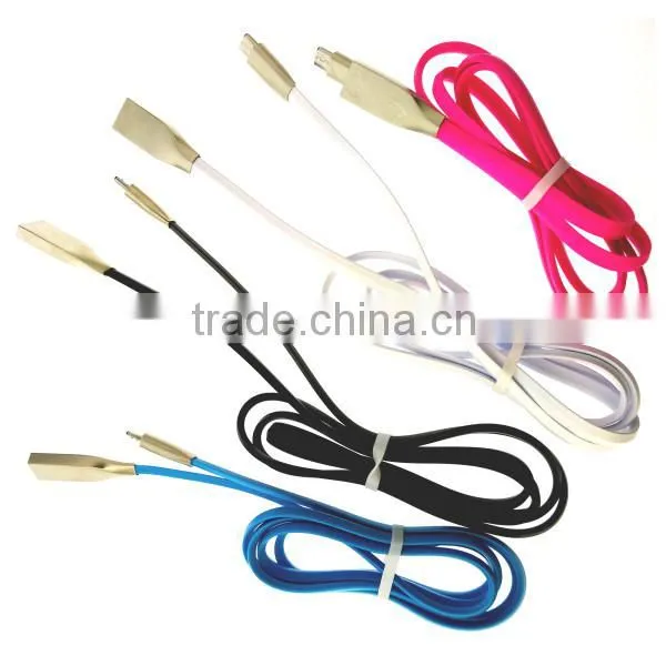 Hot-selling macro usb cable for Samsung mobile phone data charging cable