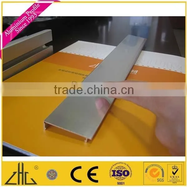 Wow!! 6463 polished chromed extruded aluminium profiles factory , 6063 anodized solar panel frame aluminium profile manufacturer