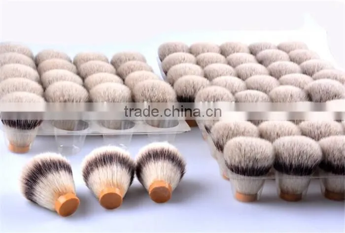 Private Label Badger Shaving Brush Silvertip Badger Hair Shaving Brush Knots