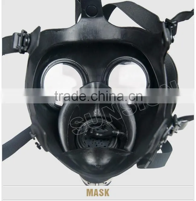 Breathing mask / Military Gas Mask /facial mask / Maschera antigas militare with environmental friendly material SGS tested