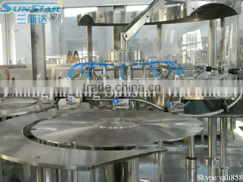 Bottled Mineral Water Filling Capping Machine For 5L PET Bottle