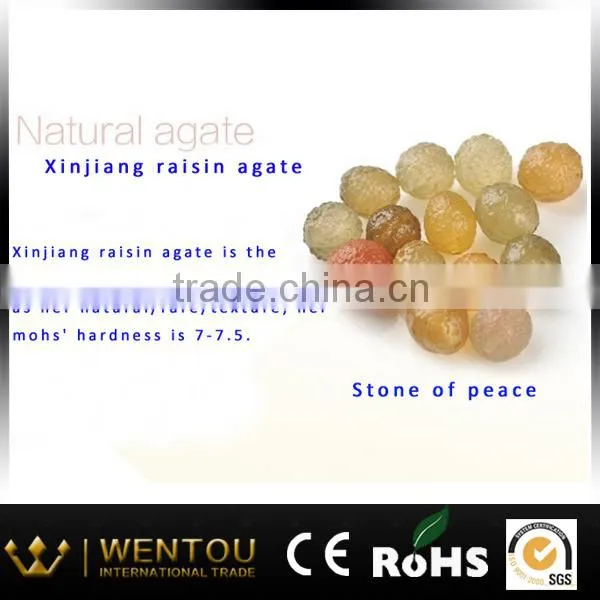 Precious rough seed bead jewelry xinjiang agate natural gem