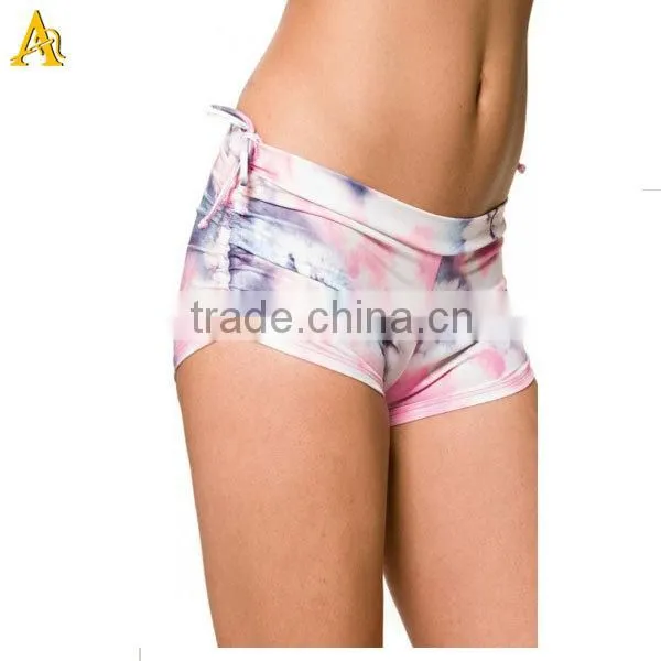 OEM custom short red gym pants