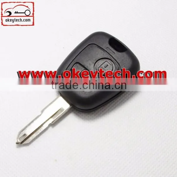 High Quatity Citroen remote key shell for C5 2 button With logo Car Key Citroen romote key shell