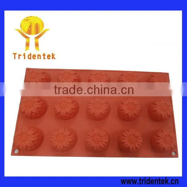 Hot Selling Sunflower Silicone Soap Mold