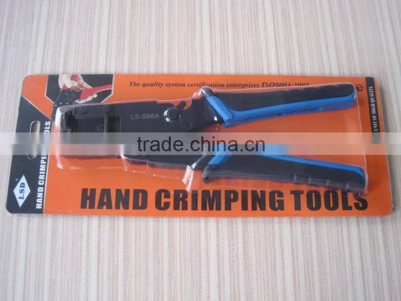 LS-596A RG56 RG6 F connectors compression netwrok crimping tool New