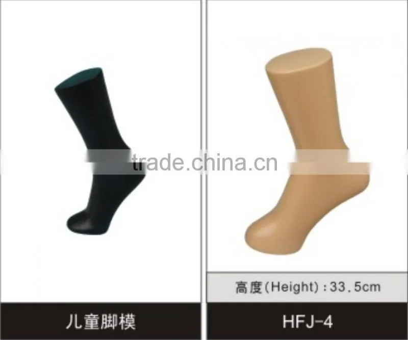 Cheap Boutique Display Fiberglass Foot Mannequin For Socks