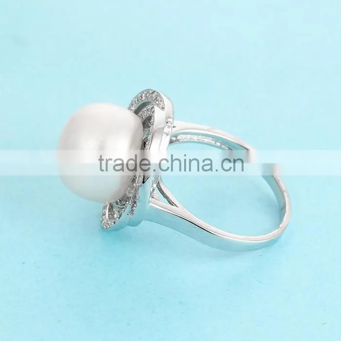 Ally Express Cheap Wholesale Ring Round Stone Women Accessrioes SRE168W