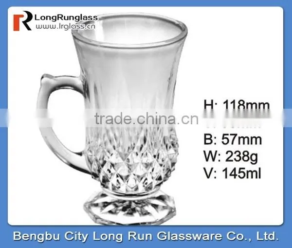LongRun 300ml home use children popular use drinking milk glass water glass cup low price