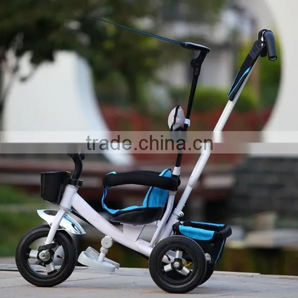 High Quality Baby Tricycle with canopy,Baby Tricycle Kids Bike with Push Bar