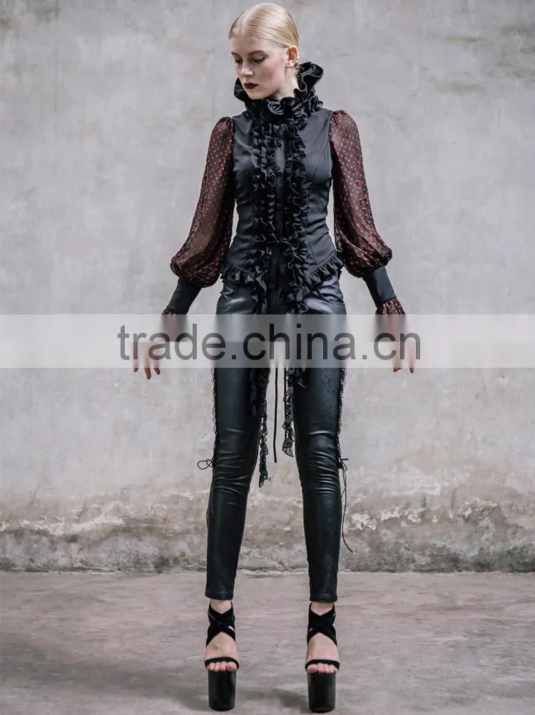 Devil fashion 2015 latest ladies gothic shirt SHT00203