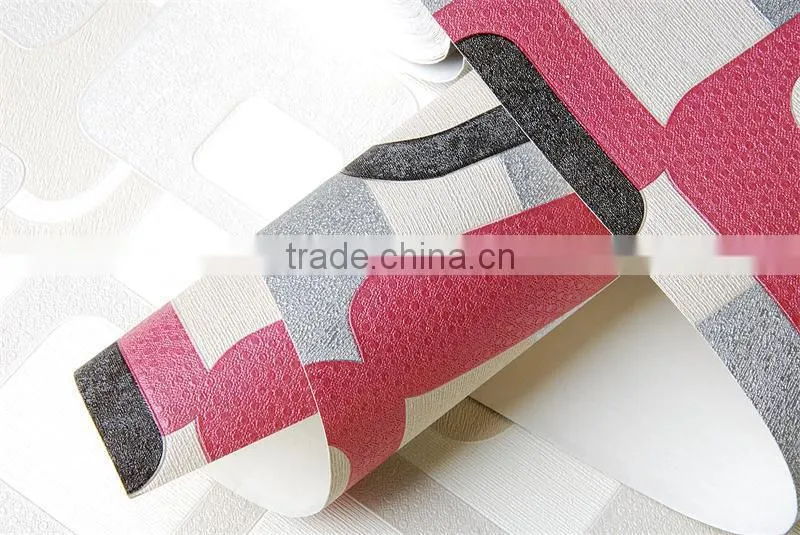 korean design 3d effect wallpaper for restaurant decoration