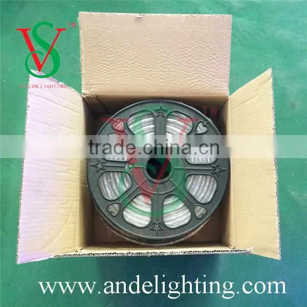 220-240V 10mm 5 stars round holiday led rope lighting