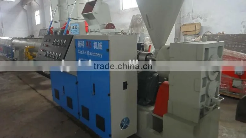 PVC Twin Pipe Extrusion Line