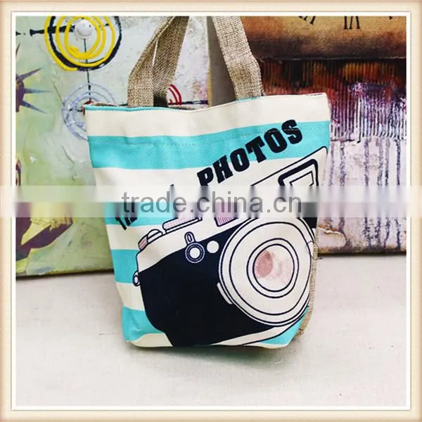 2015 new style Baymax jute shopping bag