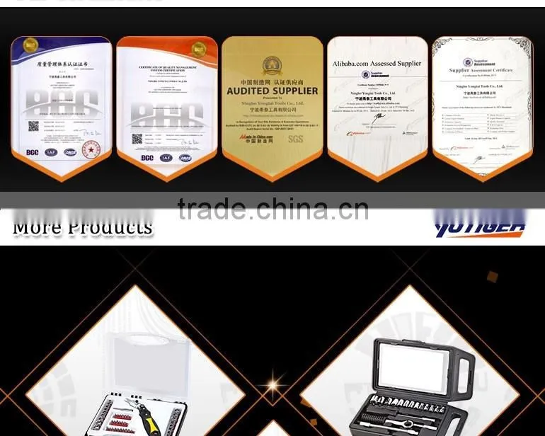 Alibaba Ningbo Manufacturer & Factory OEM 7Pcs Tin box Tool Set