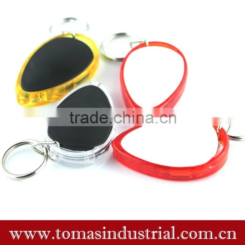 2016 Hot sell eco-friendly custom floating key chain / PU keychain