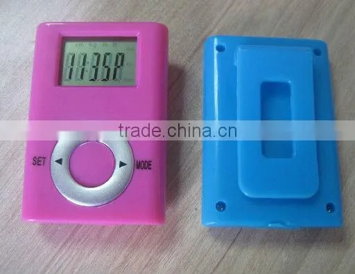 Cheap promotional Novelty electronic 3D sensor multifuntion pedometer