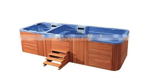 Outdoor spa and outdoor bathtub