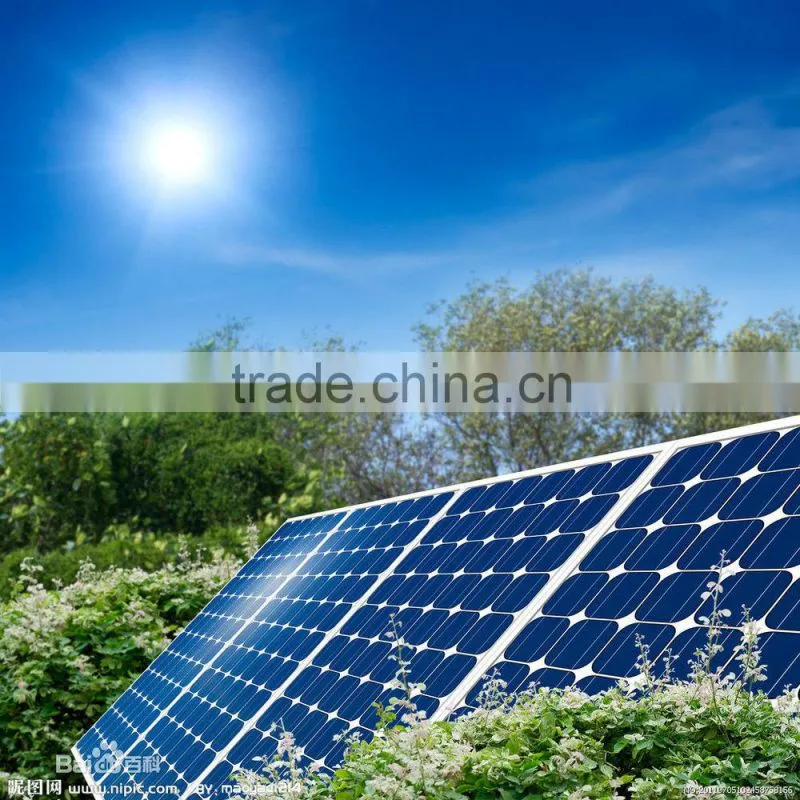 Hot sale easy installing 3W-300w mono solar panel with full certificate