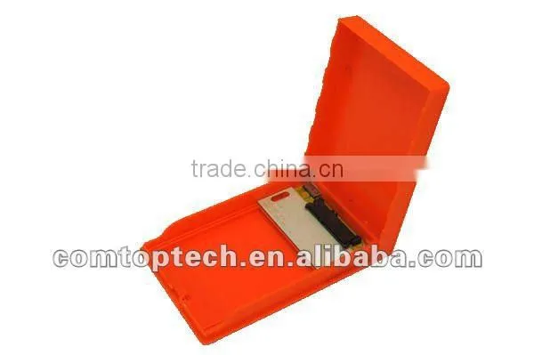 2.5 plastic hdd case hdd case to 1tb sata hard drive enclosure