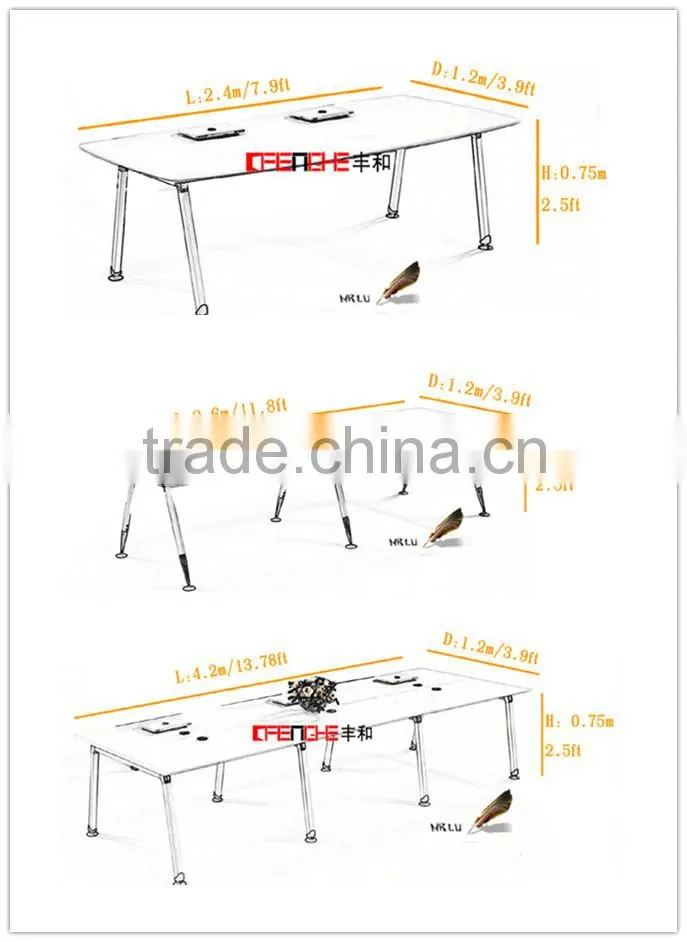 modern design conference room meeting table