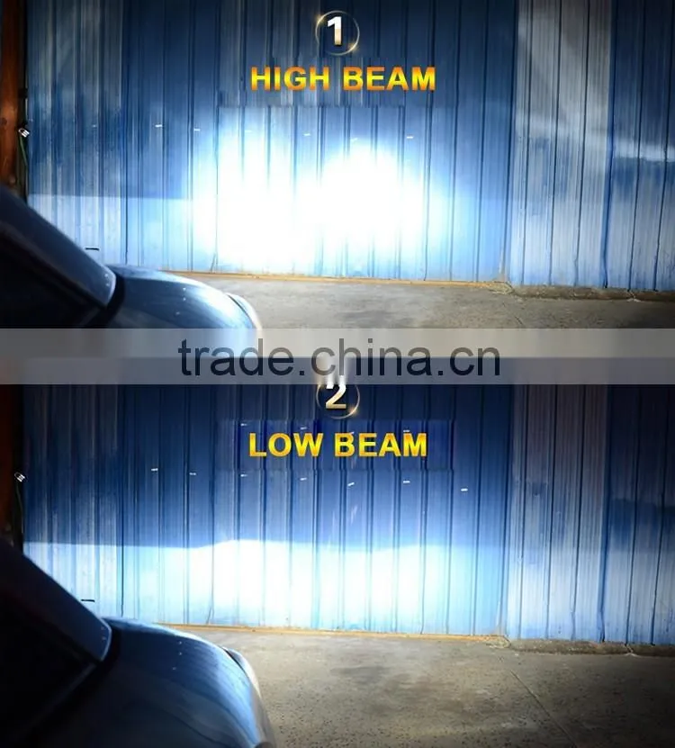 without fans auto led headlight C1 COB led headlight for cars H4 H13 9004 9007