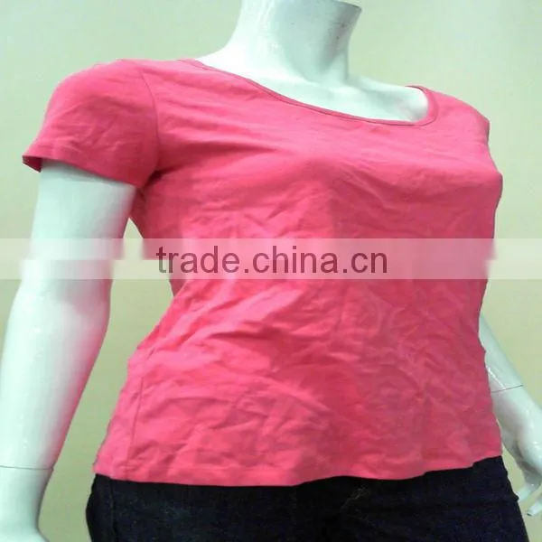 Slim fit blank Womens T-Shirts
