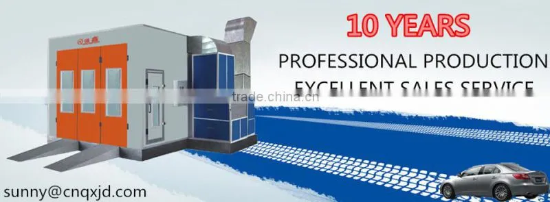 used auto paint booth with basement(electric heating type)