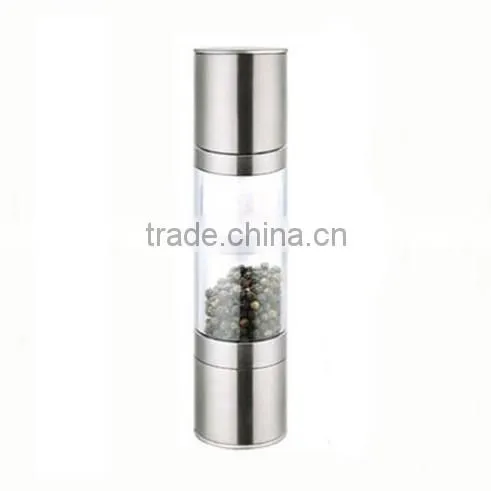 Top selling stainless steel salt and pepper grinder set for Japan