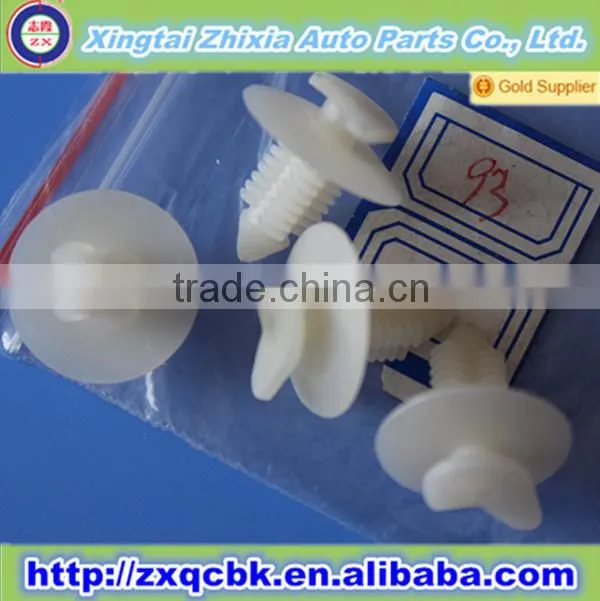 ZHIXIA China Auto Plastic Clip and Fastener supplier/auto part auto plastic fasteners and clips/plastic car fasteners&Clips