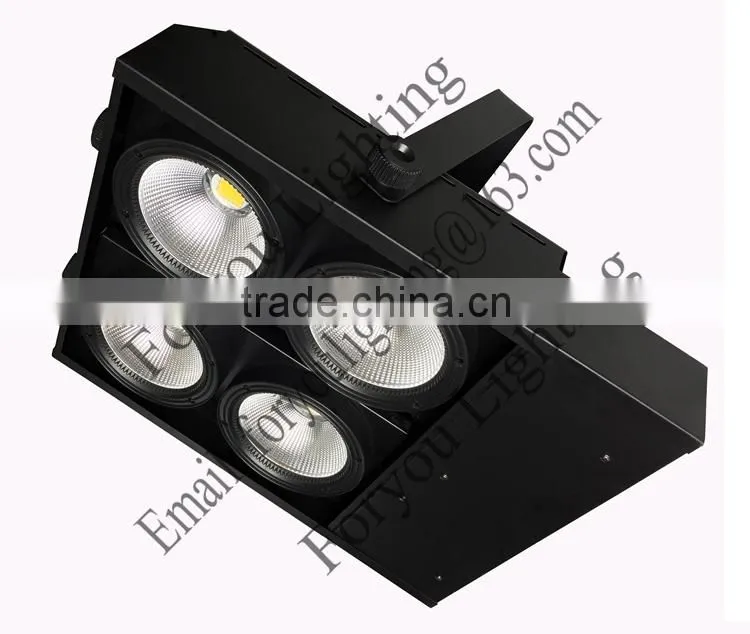 3-Year Warranty 4x100W Warm/Cool White 2IN1 COB 4-Eye LED Audience Stage Lighting Blinder