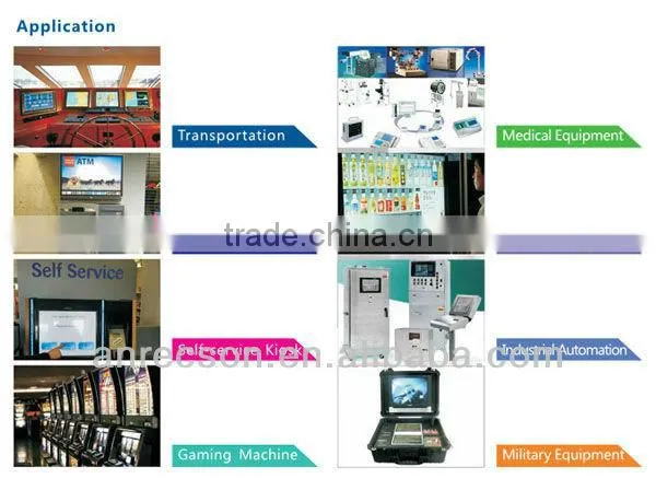 17 inch Intel N2600+NM10 touch all-in-one panel pc