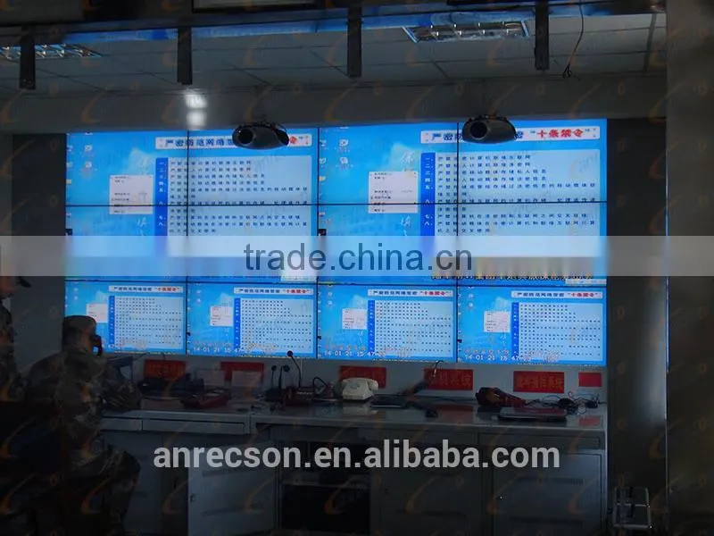 55"HD LCD Video Wall with LED 1080p Video Wall optional
