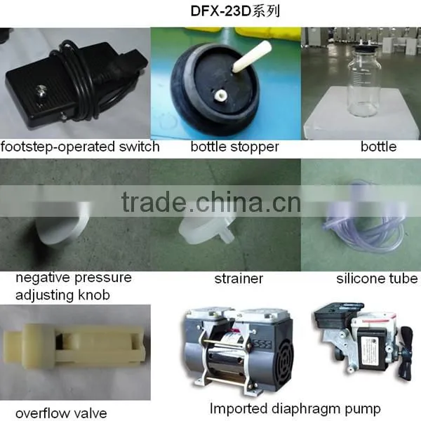 DFX-23A.I Plastic Aspirator Machine suction unit factory portable fat suction machine