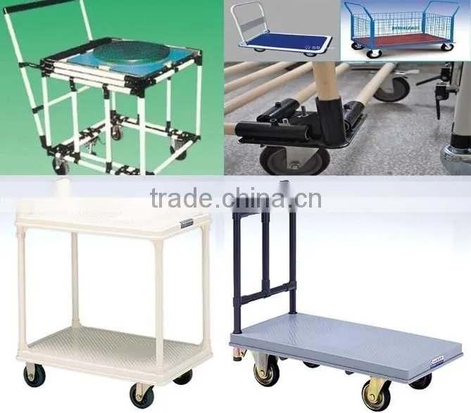 JY-502|Red rubber wheel casters| Table casters|Spherical wheel caster