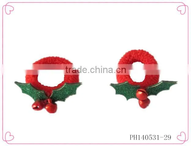 Baby elastic hair band,christmas hair scrunchies,accessories for party