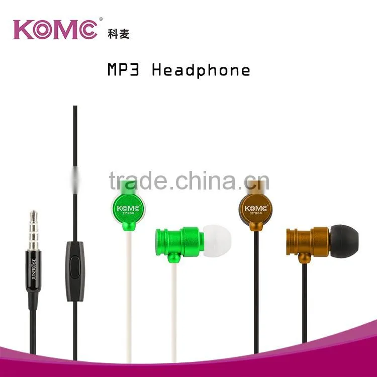 China Customized high quality Mobile Phone Earphones best workout earbuds