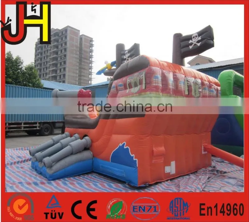 inflatable pirate bounce, inflatable pirate trampoline, inflatable pirate ship for sale