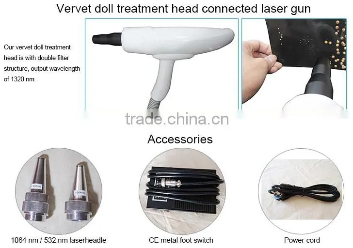 K10 Laser Type Tattoo Removal/Pigment Removal Feature tattoo laser machine