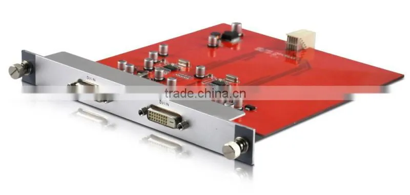 7 HDMI/DVI/VGA/SDI/AV/YPbPr/OF/CAT Input Signals 1 DVI Output Signal Modular HD Combiner Multi Viewer