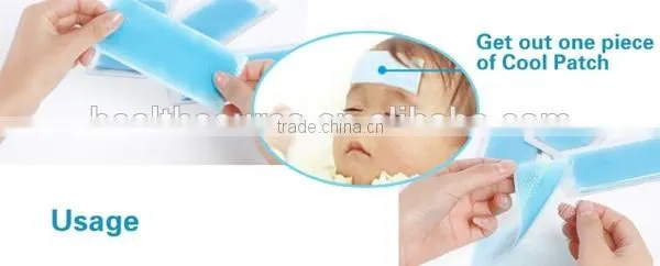 Best factory producing patches FDA CE ISO fever patch