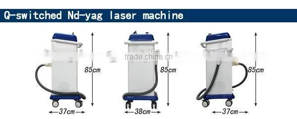 Newest Tattoo Removal Machine Q Switched laser nd yag long pulse