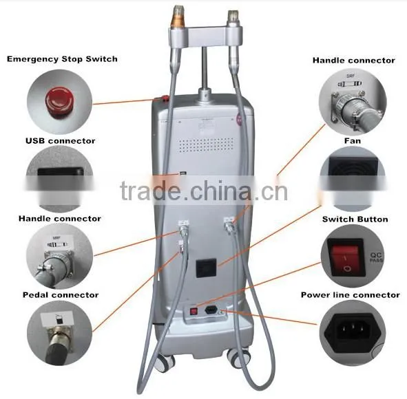 2015 Latest fractional rf micro needle cosmetic laser
