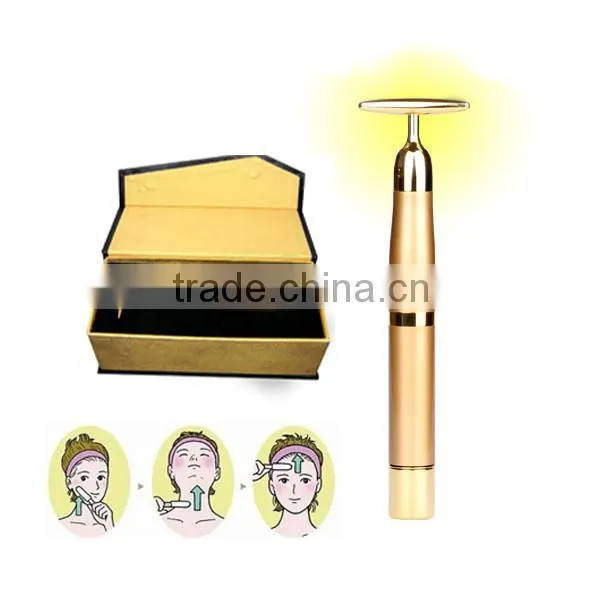 24k gold facial massager beauty bar into beauty machine