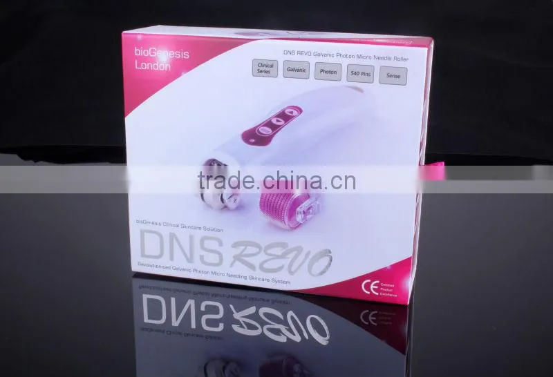 2013 CE Approved professional use Vibration+LED derma roller