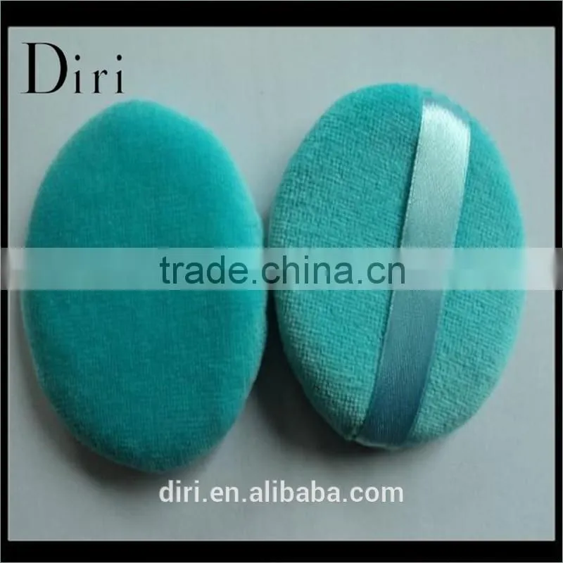 Hottest Pony Pure Velvet Cosmetic Powder Puff With Satin