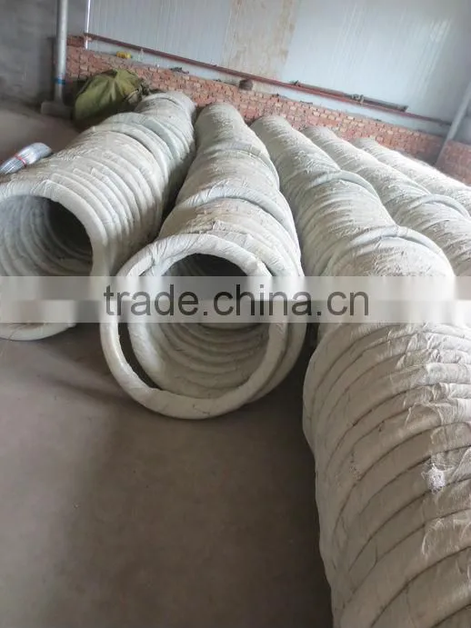 Hot-dipped Galvanized Oval Steel Wire 17/15